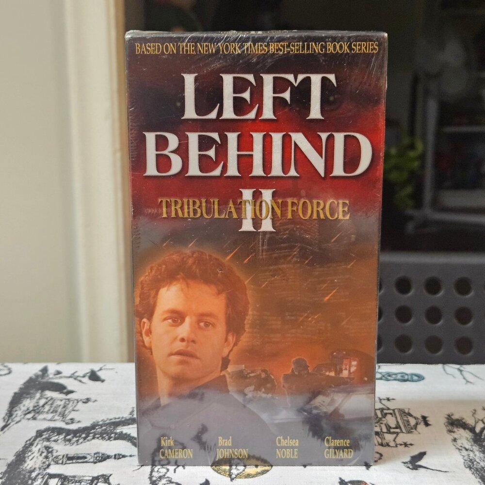Left Behind II Tribulation Force (VHS, 2000) Sealed Kirk Cameron Brad Johnson